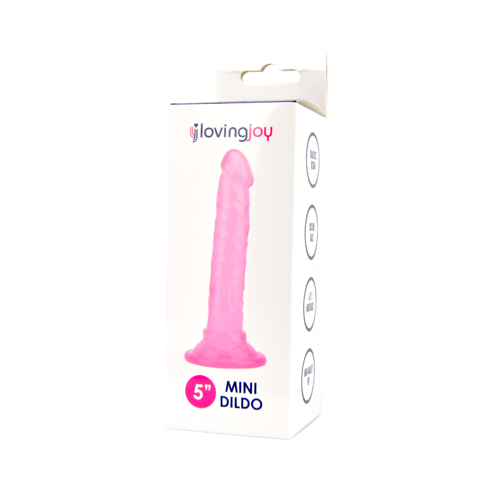 Loving Joy 5 Inch Beginners Dildo Pink Loving Joy