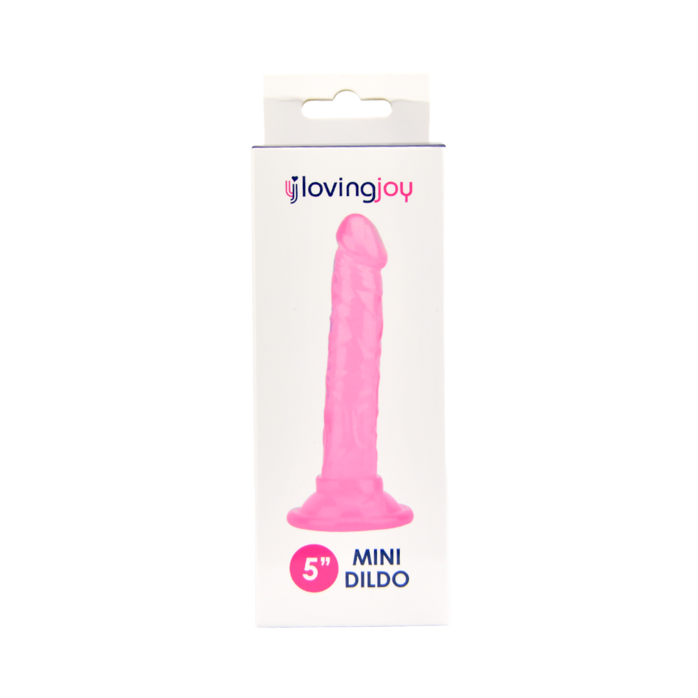 Loving Joy 5 Inch Beginners Dildo Pink Loving Joy