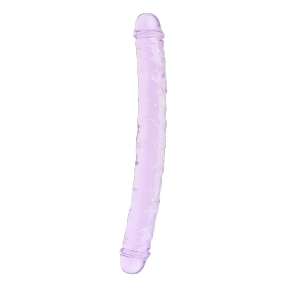 Loving Joy 12 Inch Double Dildo Purple Loving Joy