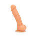 Loving Joy 7 Inch Realistic Silicone Dildo with Suction Cup and Balls Vanilla Loving Joy