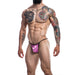 C4M G-String Pink Skai Small Cut 4 Men