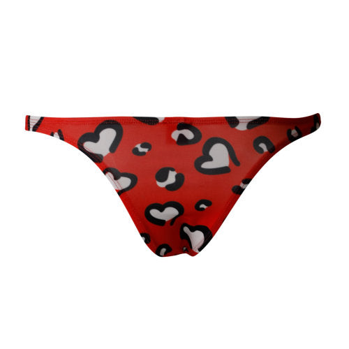 C4M Brazilian Brief Hearts Medium Cut 4 Men