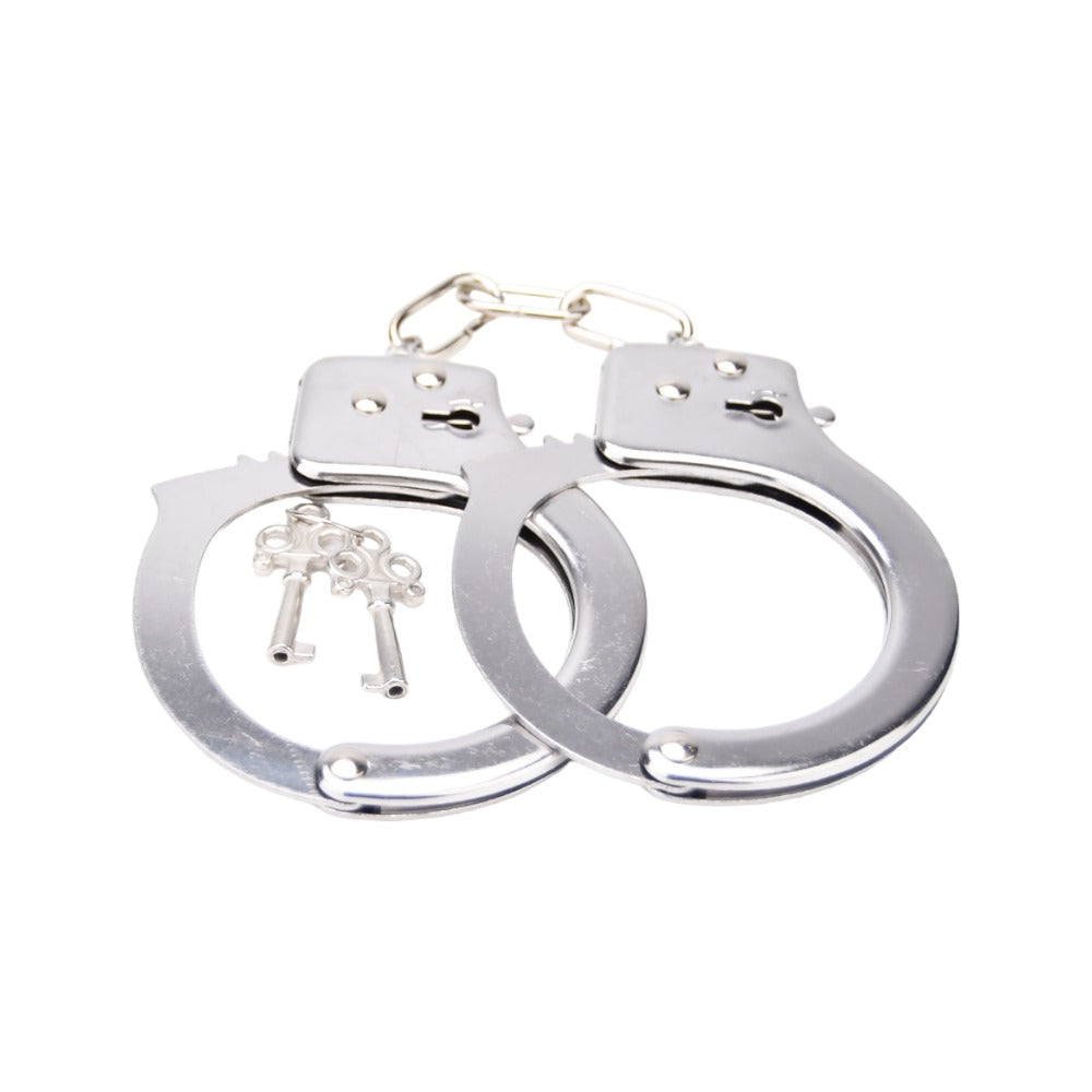 Bound to Play. Heavy Duty Metal Handcuffs Bound to Play