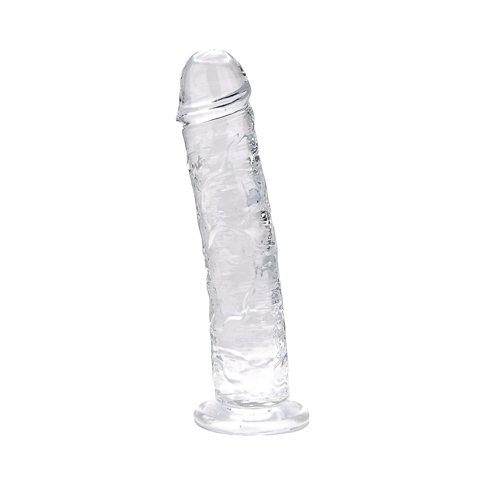 Loving Joy 8.5 Inch Suction Cup Dildo Clear Loving Joy