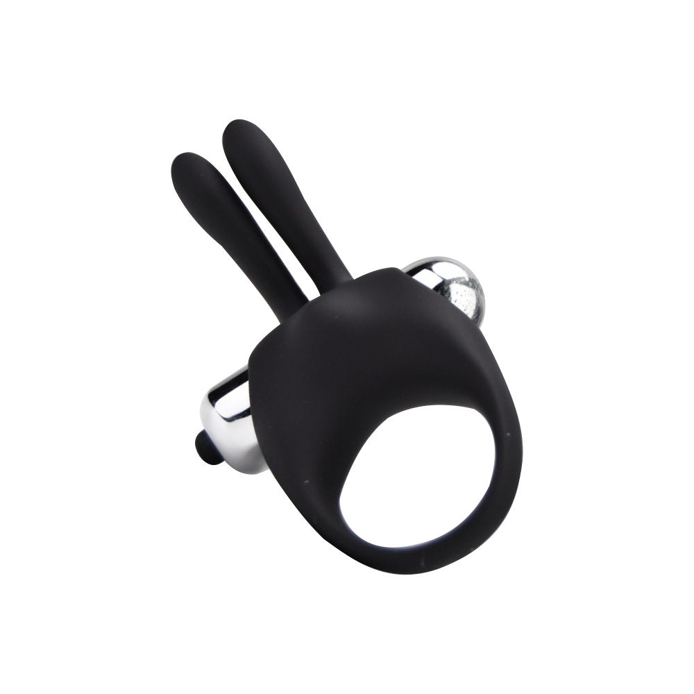 Loving Joy Silicone Vibrating Rabbit Cock Ring Loving Joy