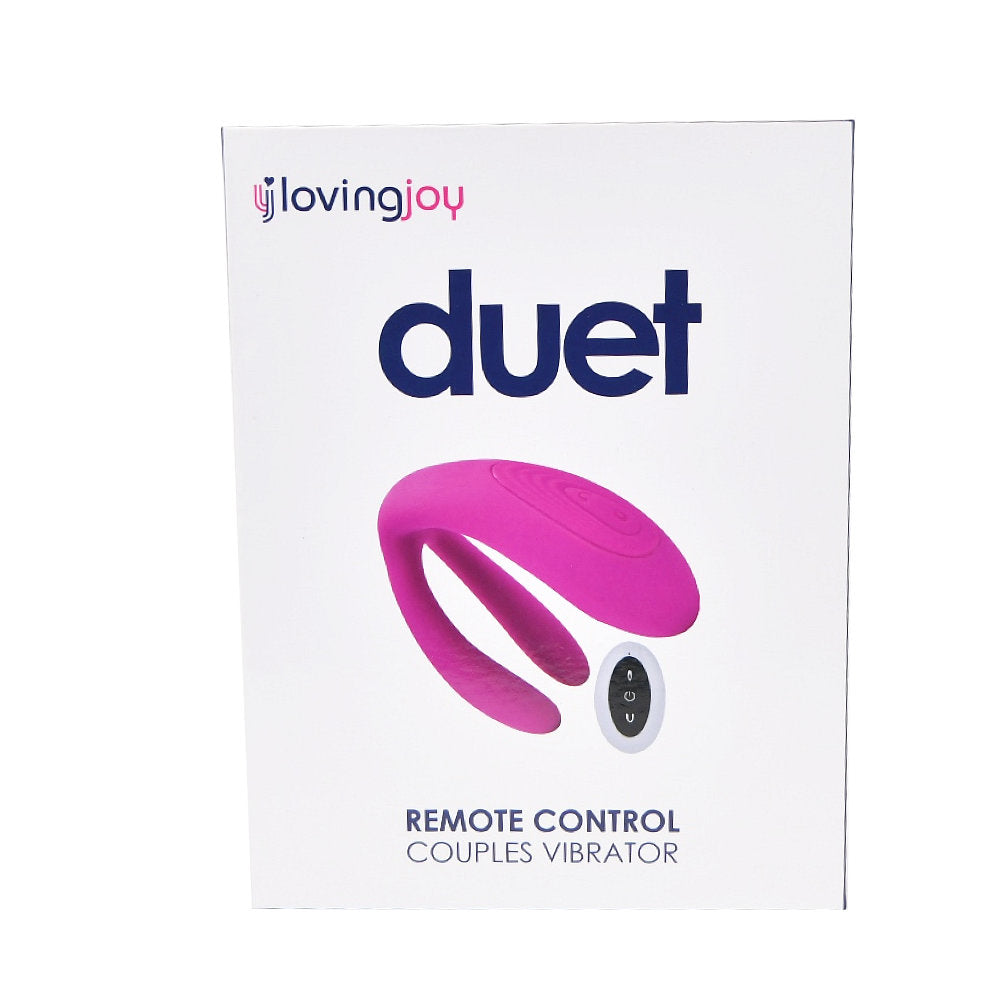 Loving Joy Duet Remote Control Couples Vibrator Loving Joy