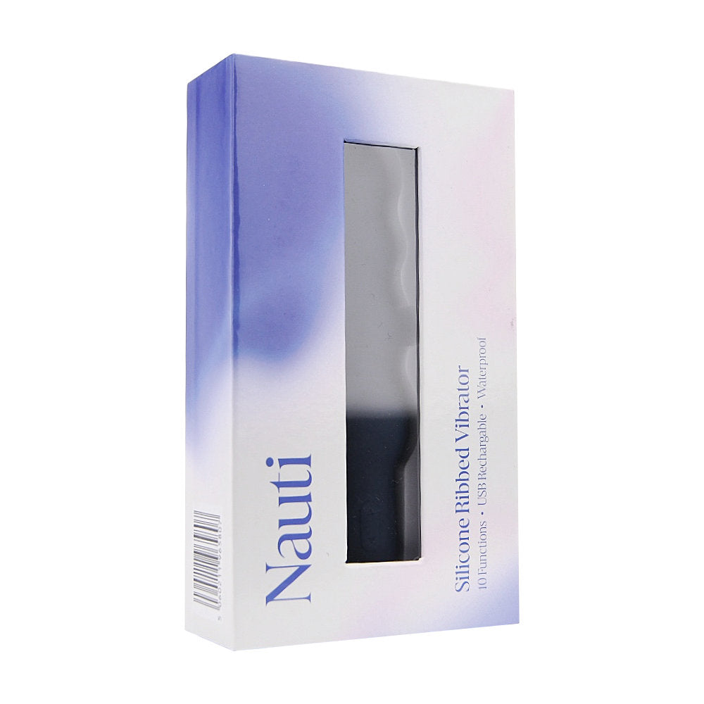 Nauti Silicone Ribbed Vibrator NAUTI