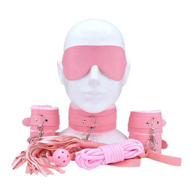 Bound to Play Beginner's Bondage Kit Pink (8 Piece)