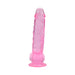 Loving Joy 8 Inch Dildo with Balls Pink Loving Joy