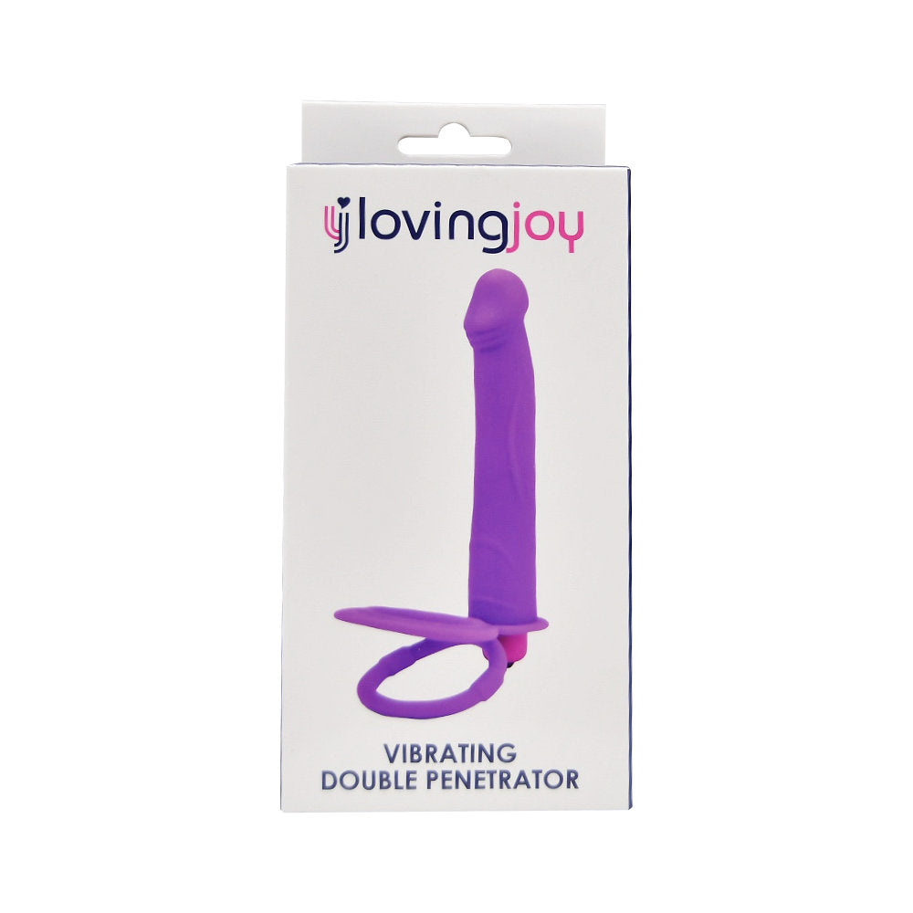 Loving Joy Double Penetration Strap On Vibrator Loving Joy