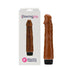 Loving Joy 8 inch Realistic Vibrator Brown Loving Joy