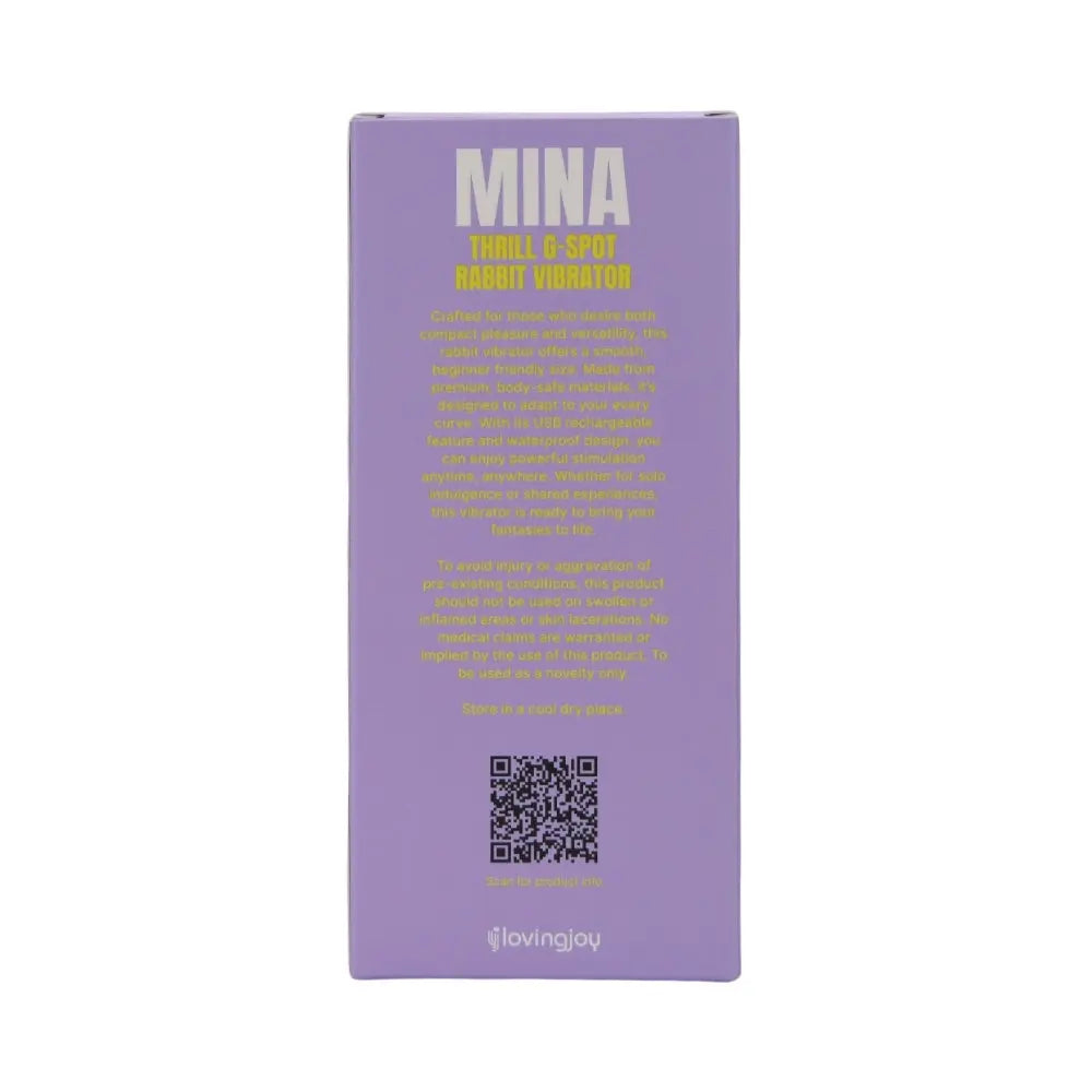 Mina Thrill G-Spot Rabbit Vibrator MINA