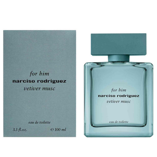 Narciso Rodriguez Vetiver Musc For Him 3.3 Eau De Toilette Spray
