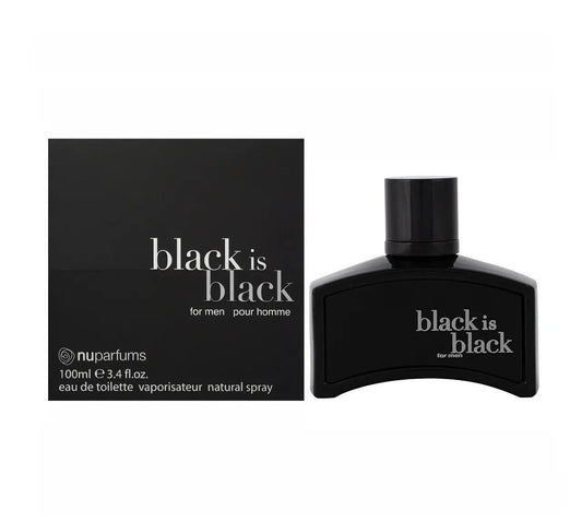 Black Is Black 3.4 Eau De Toilette Spray For Men Private Label
