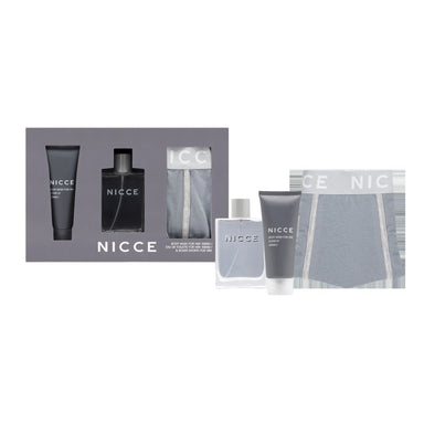 Nicce Gift Set for Him EDT 100ml + Body Wash 100ml + Boxers - The Beauty Store