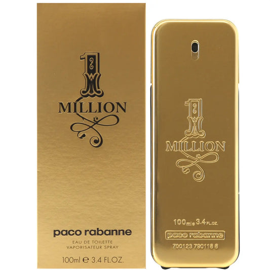 Paco Rabanne One Million 3.4 Eau De Toilette Spray For Men Paco Rabanne