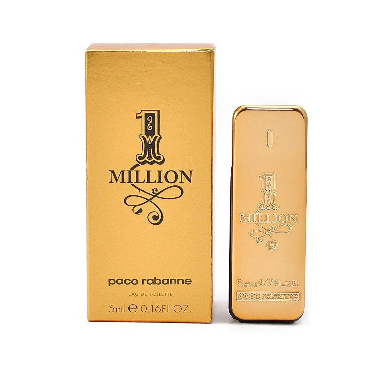 Paco Rabanne One Million Mini 0.17 Oz Edt For Men Paco Rabanne