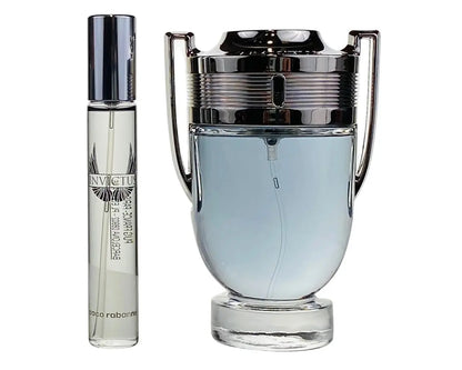 Paco Rabanne Invictus 2 Pcs Set For Men: 3.4 Eau De Toilette Spray + 0.68 Eau De Toilette Spray Paco Rabanne