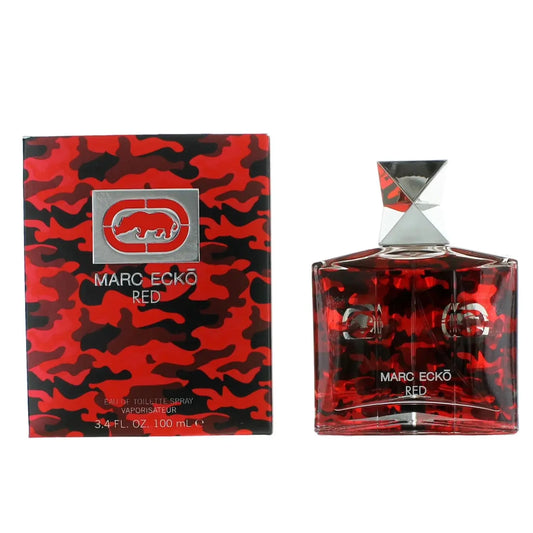 Marc Ecko Red 3.4 Eau De Toilette Spray For Men Marc Ecko