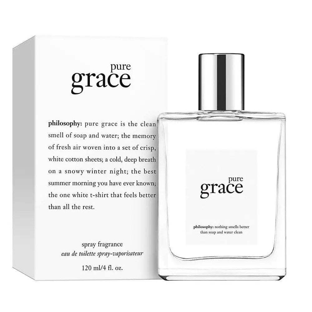 Philosophy Pure Grace 4 Oz Eau De Toilette Spray Philosophy