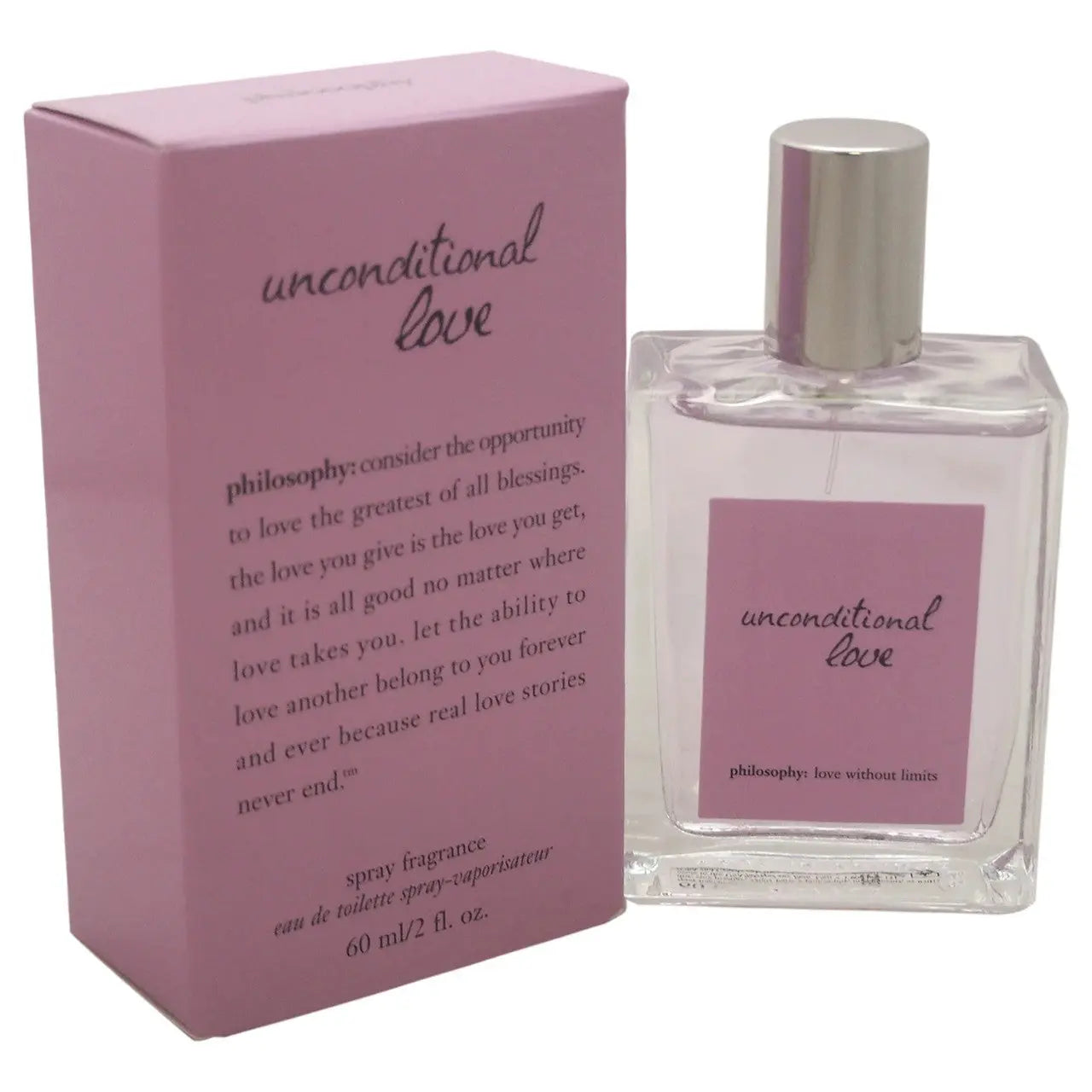 Philosophy Unconditional Love 2 Oz Eau De Toilette Spray For Women Philosophy