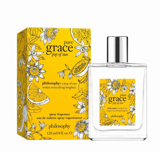 Philosophy Pure Grace Pop Of Sun 2 Oz Eau De Toilette Spray For Women Philosophy