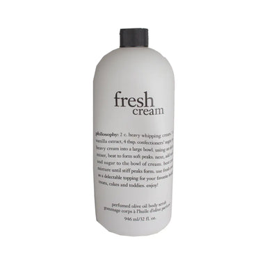 Philosophy Fresh Cream Perfumed Olive Oil Body Scrub 946ml - The Beauty Store