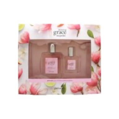 Philosophy Amazing Grace Magnolia Gift Set 60ml EDT + 15ml EDT - The Beauty Store