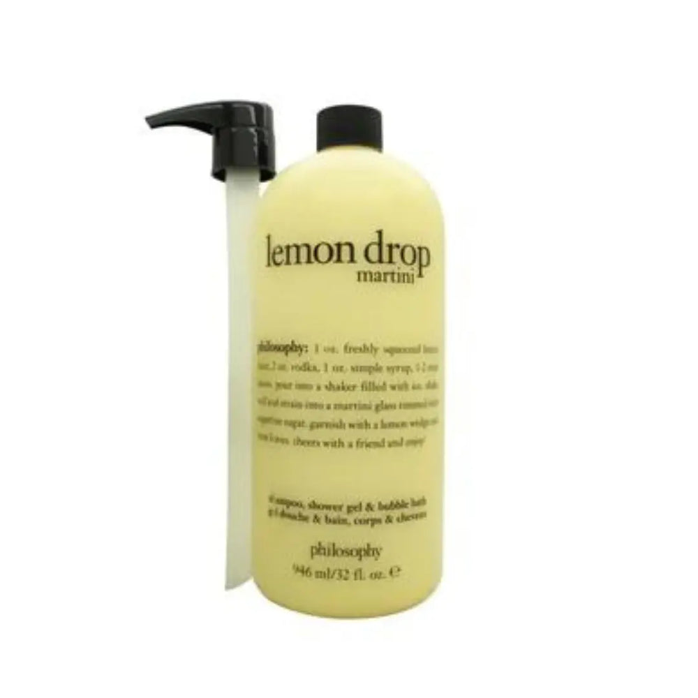 Philosophy Lemon Drop Martini Bath & Shower Gel 946ml - The Beauty Store