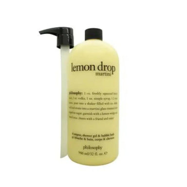 Philosophy Lemon Drop Martini Bath & Shower Gel 946ml - The Beauty Store