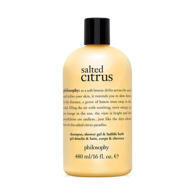 Philosophy Salted Citrus 3-in-1 Shampoo, Shower Gel and Bubble Bath 480ml - The Beauty Store