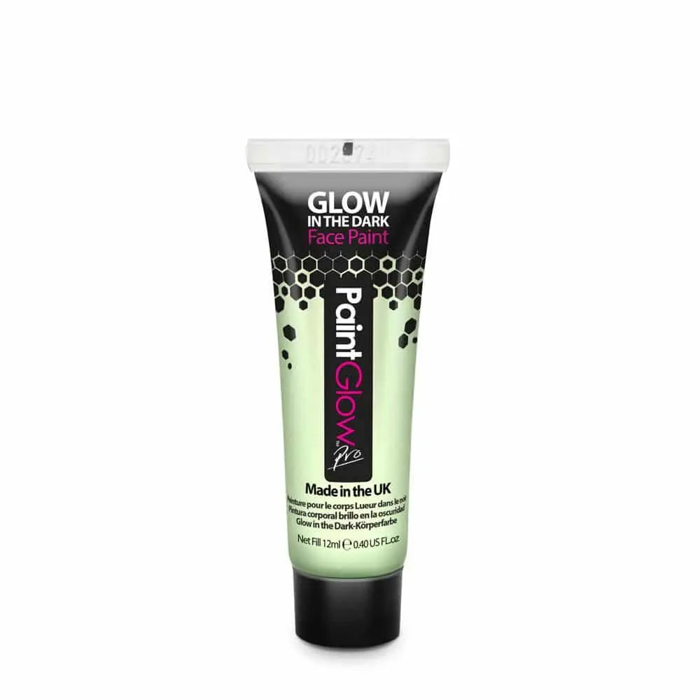 PaintGlow Pro Glow in the Dark Face Paint 12ml - Various Shades - The Beauty Store