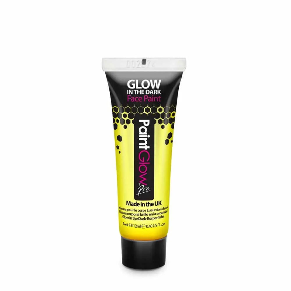 PaintGlow Pro Glow in the Dark Face Paint 12ml - Various Shades - The Beauty Store