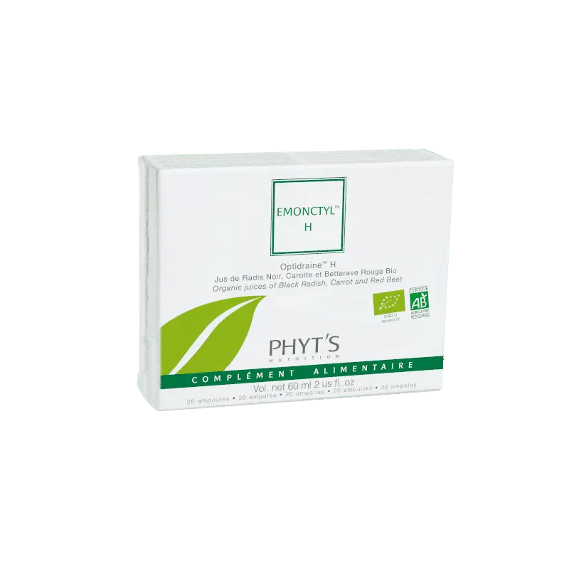 Phyt's Emonctyl H Complement Alimentiare - 20 Ampules - The Beauty Store