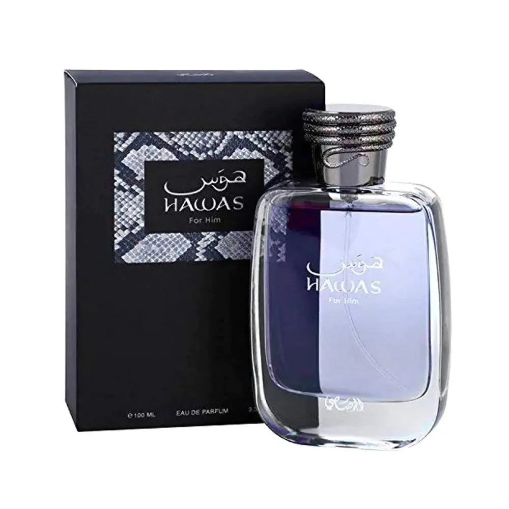 Rasasi Hawas 3.33 Eau De Parfum Spray For Men Rasasi