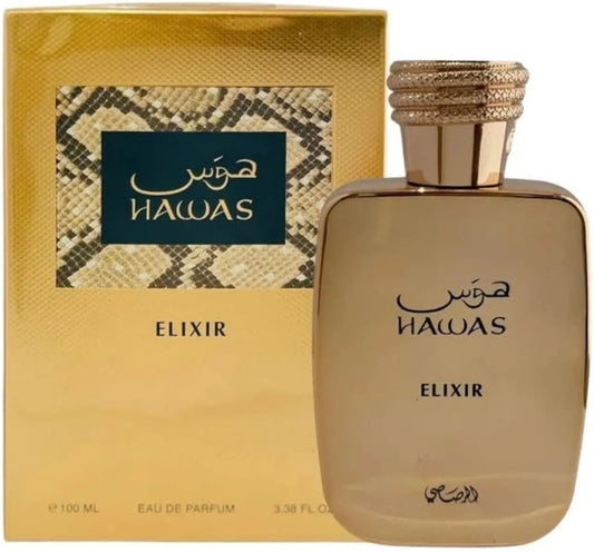Rasasi Hawas Elixir 3.4 Eau De Parfum Spray For Men Rasasi