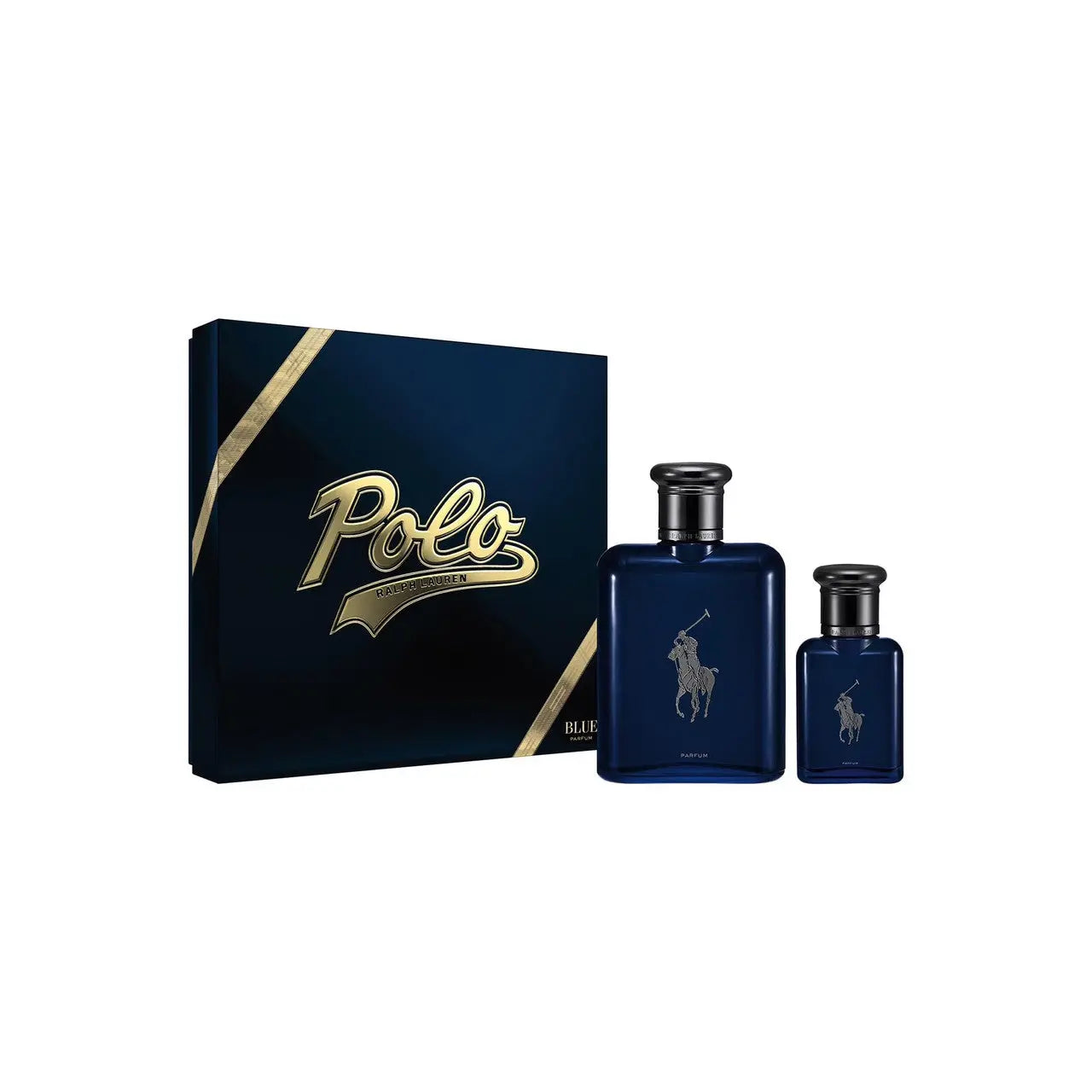 Polo Blue 2 Pcs Set For Men: 4.2 Parfum Spray + 1.36 Parfum Spray Ralph Lauren