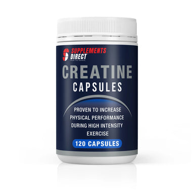 Supplements Direct Creatine Capsule 500mg 120 Capsules - The Beauty Store