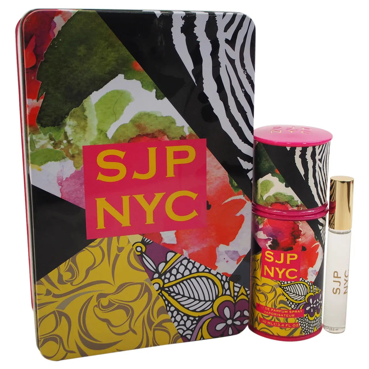 Sjp Nyc 2 Pcs Set For Women: 3.4 Eau De Parfum Spray + 0.34 Eau De Parfum Rollerball Sarah Jessica Parker