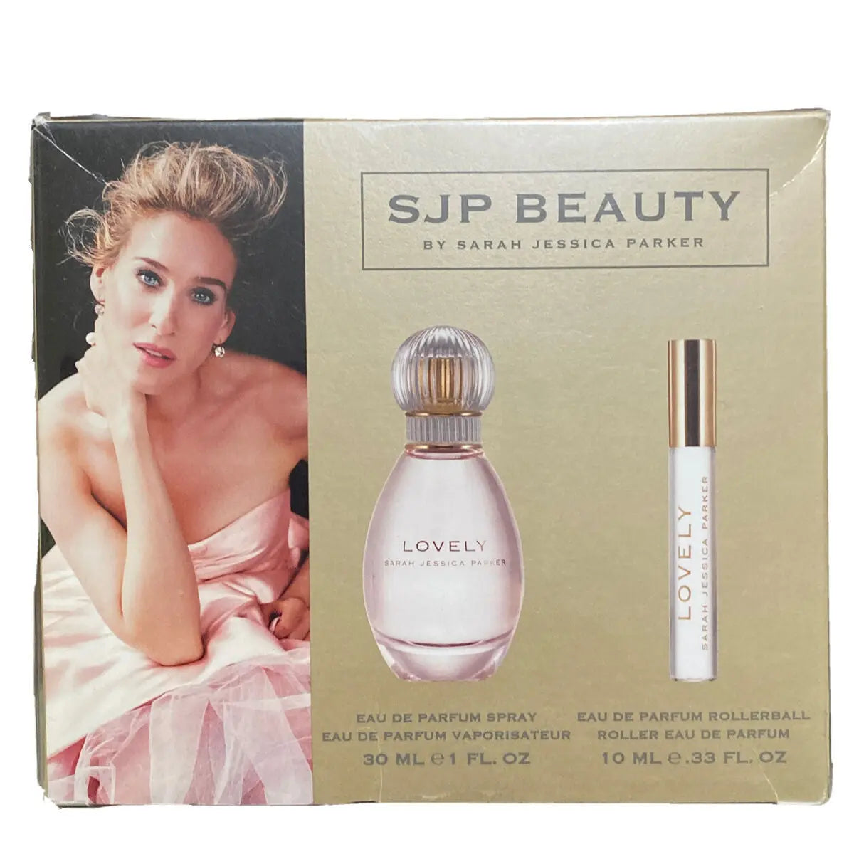 Lovely Sarah Jessica Parker 2 Pcs Set: 1 Oz Eau De Parfum Spray + 0.33 Eau De Parfum Rollerball Sarah Jessica Parker