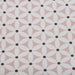 Makeup bags UK waterproof fabric detail in starflower blush 