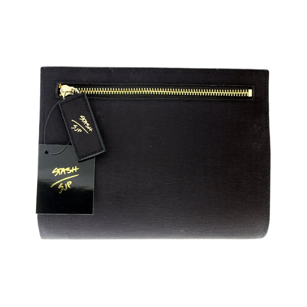 Sarah Jessica Parker Stash Black Clutch Bag