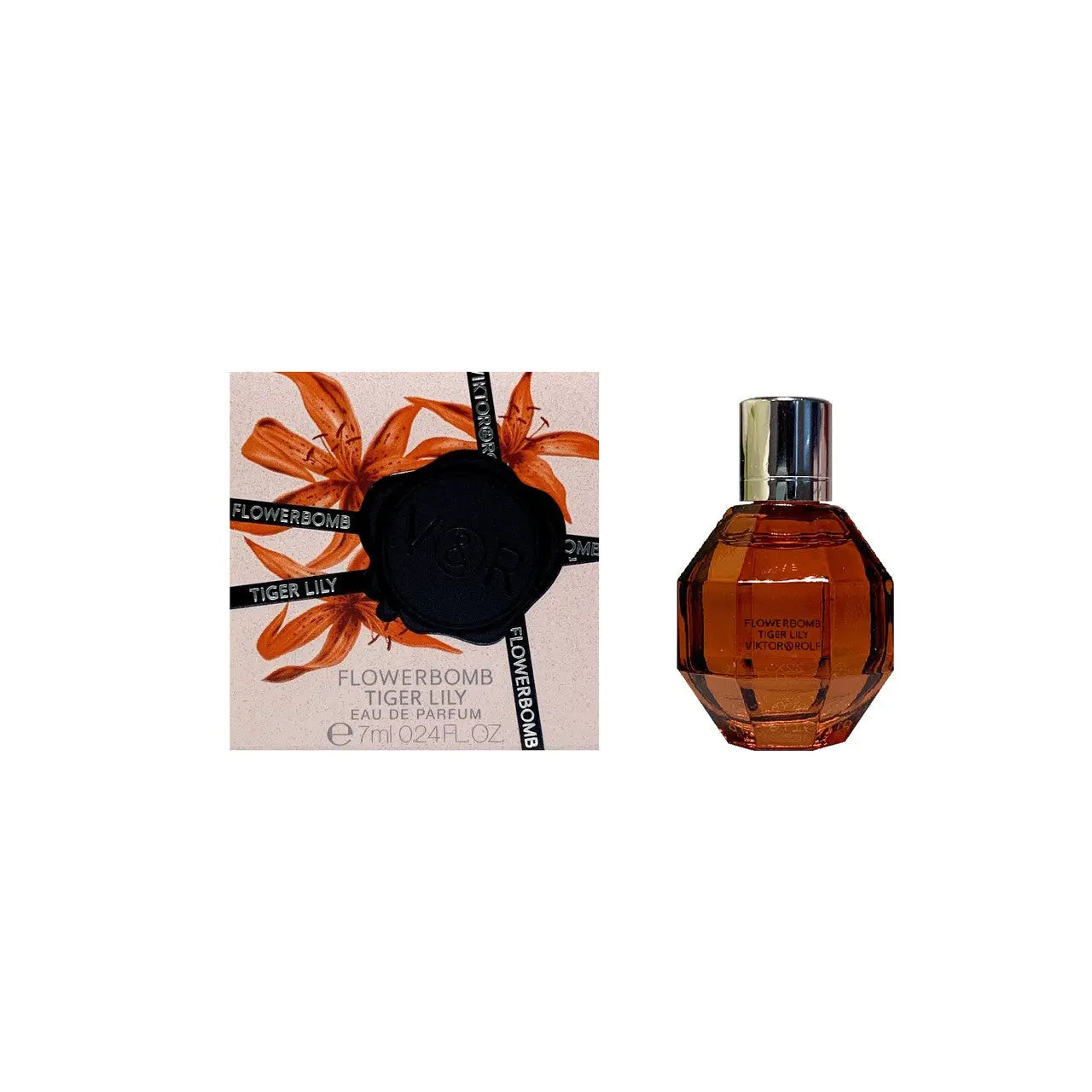 Flowerbomb Tiger Lily 0.24 Oz Eau De Parfum Mini For Women Viktor and Rolf