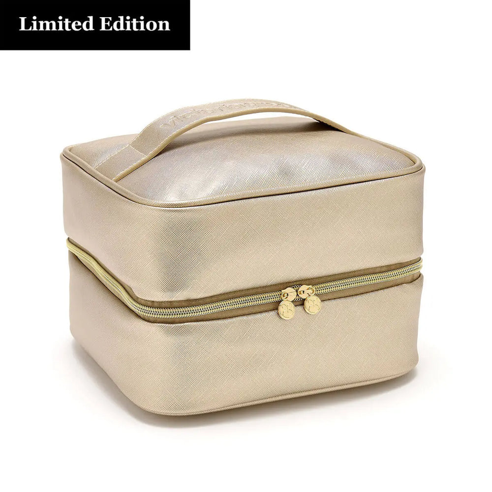 Victoria Green 'Reese' Folding Vanity Case in Gold Victoria Green