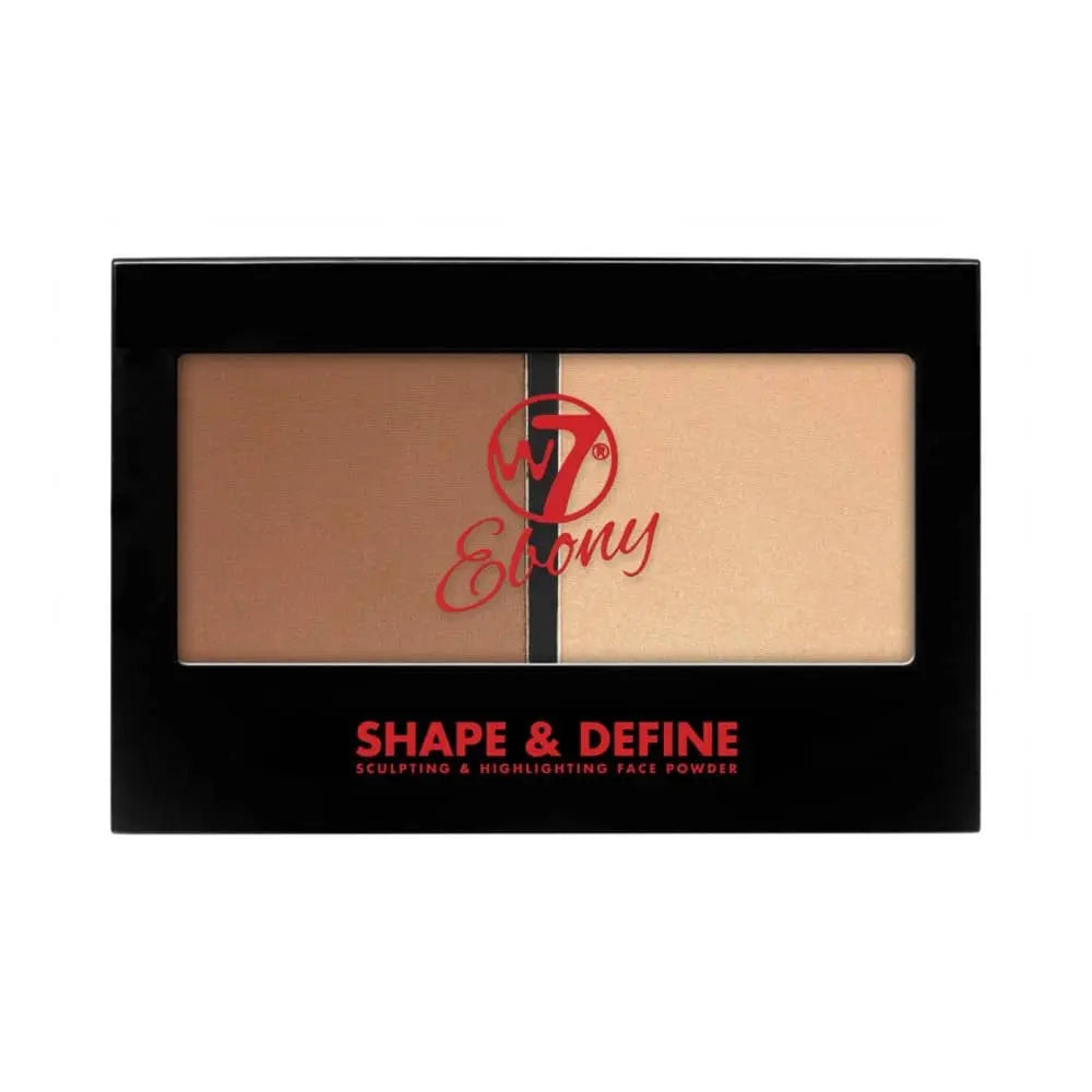 W7 Cosmetics Ebony Shape & Define Face Powder 6g - The Beauty Store