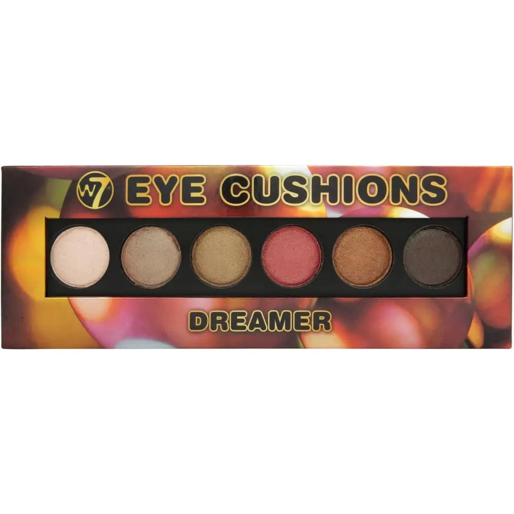 W7 Cosmetics Eye Cushions 6-Piece Eyeshadow Palette