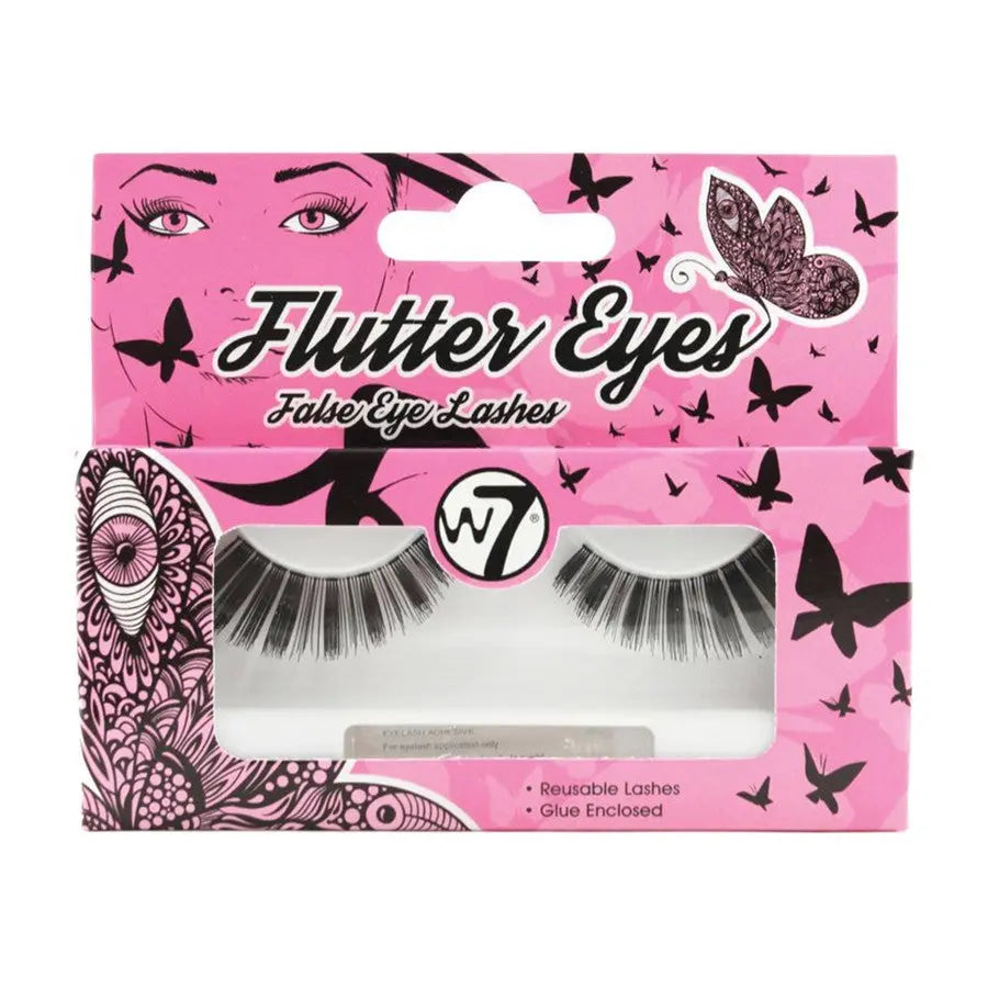 W7 Flutter Eyes False Eye Lashes with Lash Glue - 04