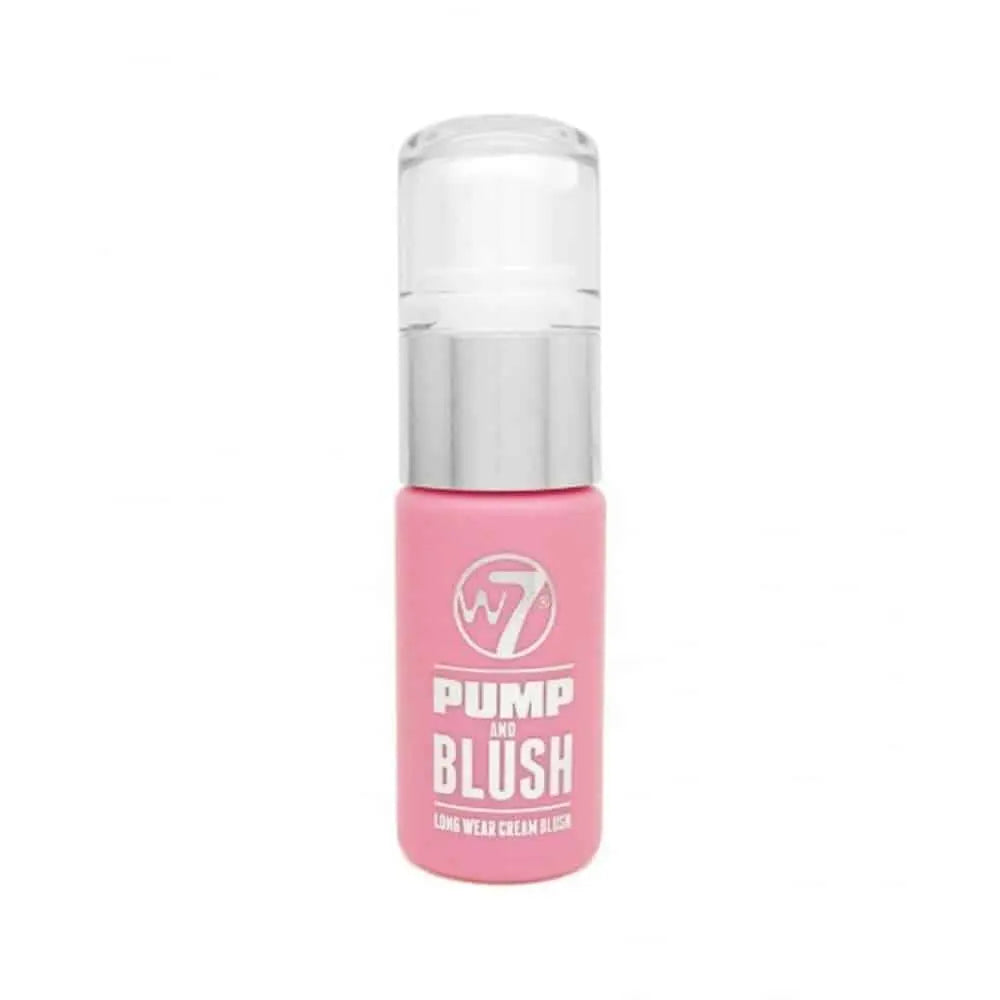 W7 Pump and Blush Long Wear Cream Blush 20ml