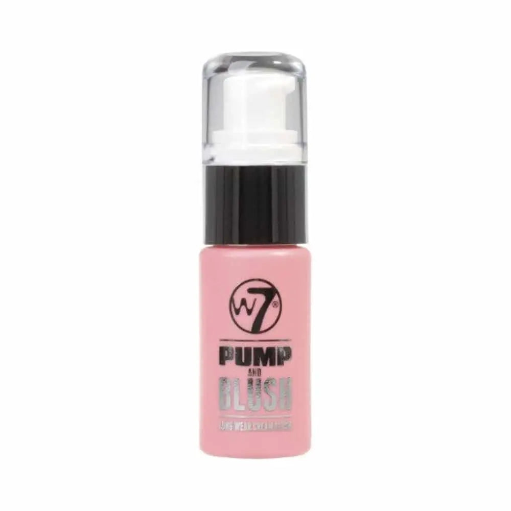 W7 Pump and Blush Long Wear Cream Blush 20ml - The Beauty Store