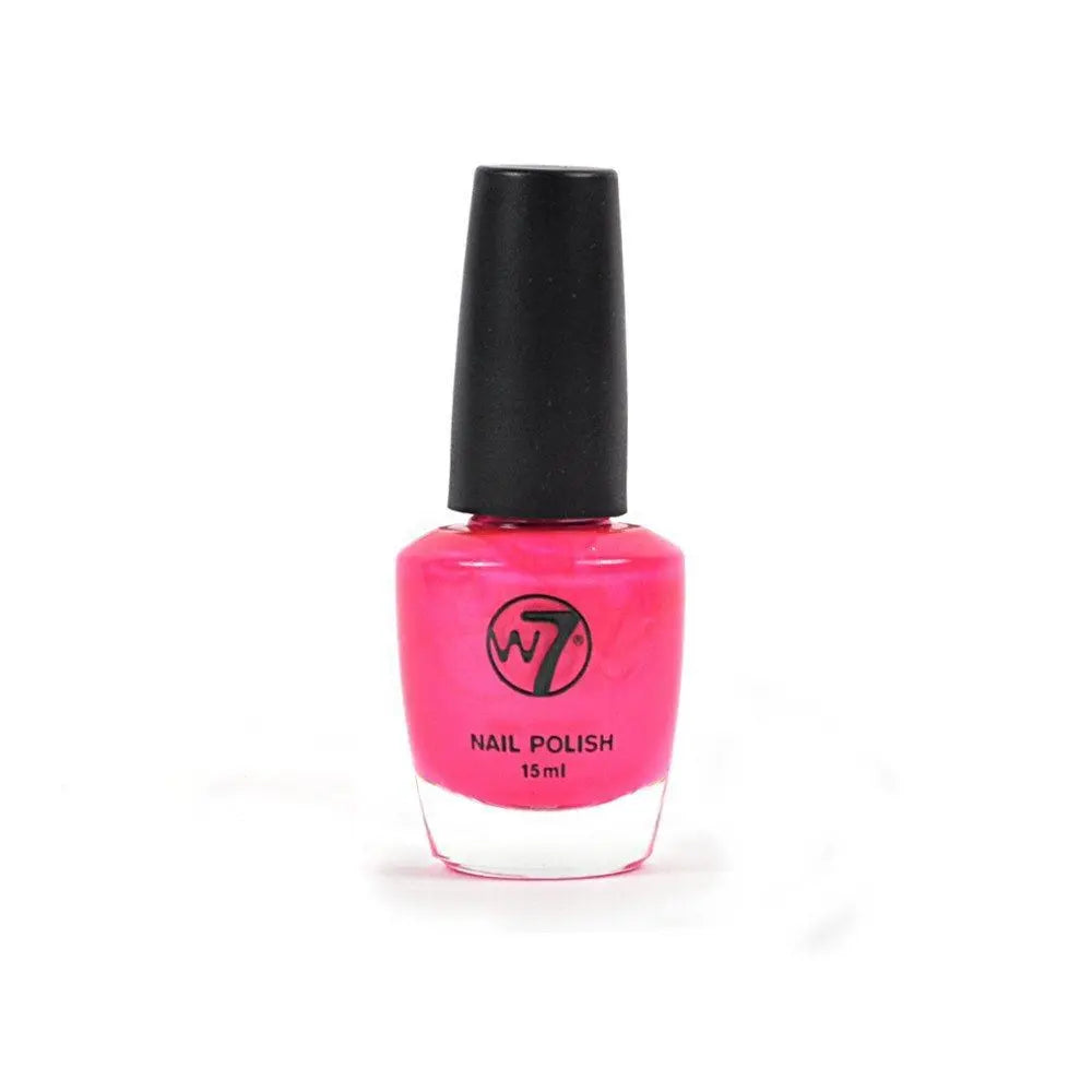 W7 Cosmetics Fluorescent Nail Polish 15ml - The Beauty Store